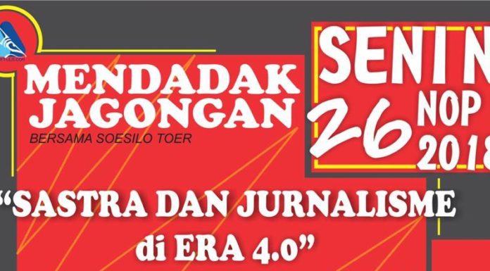Jagongan Sastra dan Jurnalisme di Era 4.0