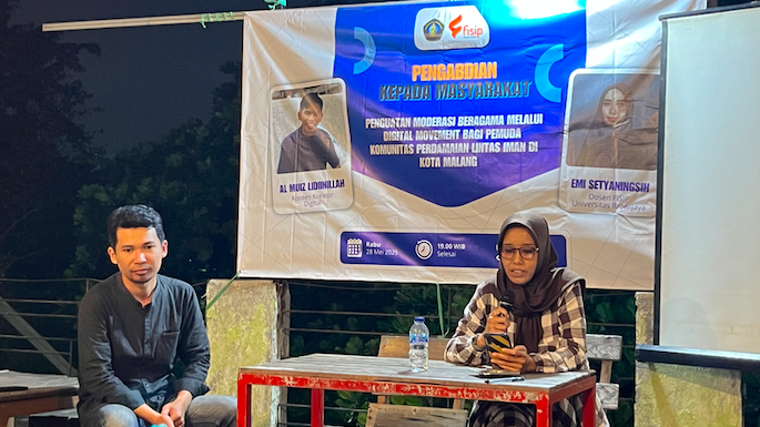 Penguatan Moderasi Beragama Melalui Digital Movement: FISIP UB dan Lakpesdam NU Libatkan Komunitas Lintas Iman di Malang